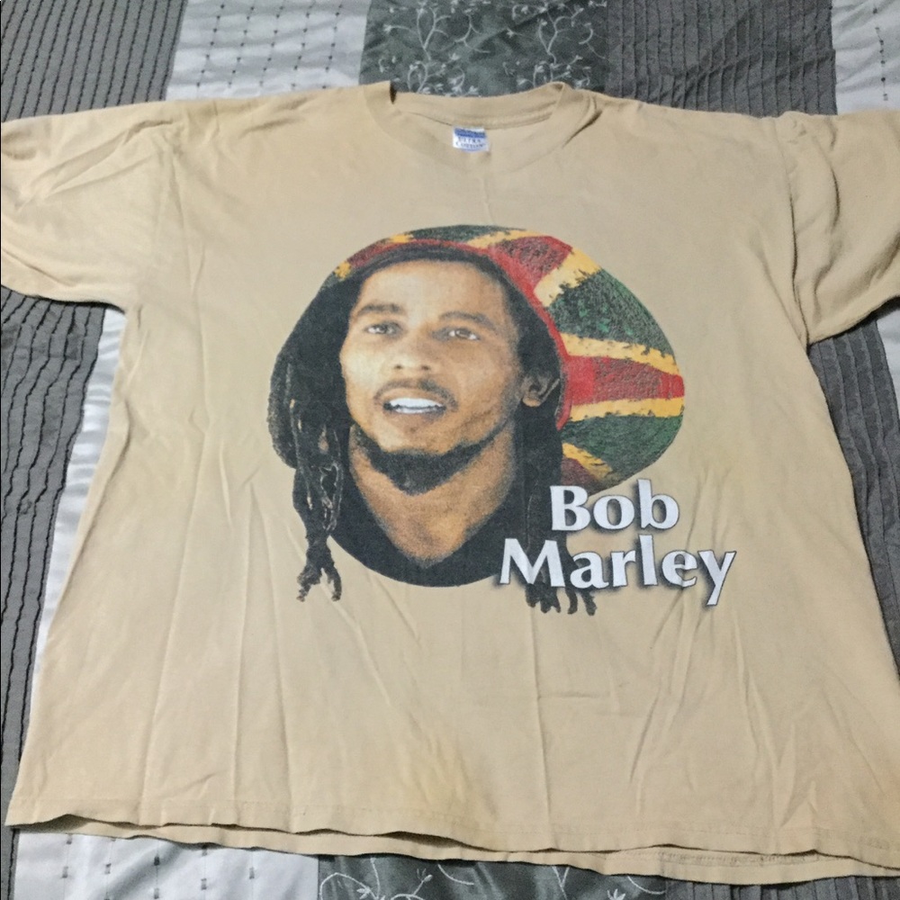 Vintage Bob Marley T- Shirt Sz-X Large